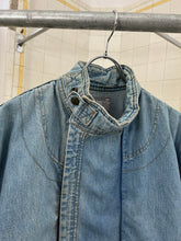 Load image into Gallery viewer, 1980s Marithe Francois Girbaud Light Wash Denim Double Closure Jacket - Size M