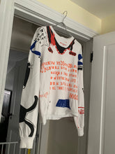 Load image into Gallery viewer, 2000s Bernhard Willhelm White Graphic Crewneck - Size M
