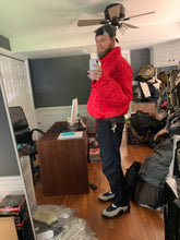 Load image into Gallery viewer, aw1993 Issey Miyake Massive Red Quilted Puffer Jacket - Size XL