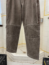 Load image into Gallery viewer, 1980s Armani Padded Knee Moto Pants with Hidden Side-Zip Pockets - Size M