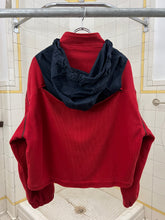 Load image into Gallery viewer, 1980s Armani Rib Knit Bomber with Removable Sleeves and Backzip Hood - Size M