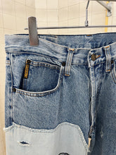 Load image into Gallery viewer, 1990s Armani Eagle Applique Washed Denim - Size M