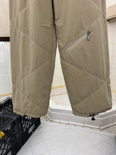 Load image into Gallery viewer, 2000s Armani Baggy Quilted Snowboarding Pants with Adjustable Hems - Size L