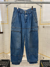 Load image into Gallery viewer, 1980s Marithe Francois Girbaud Denim Shuttle Cargo Pants - Size M