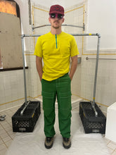 Load image into Gallery viewer, ss2007 Issey Miyake Green Darted Knee Cargo Pants - Size M
