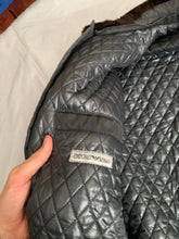 Load image into Gallery viewer, 1990s Armani Washed B-15 Bomber Jacket with Removable Fur Collar and Articulated Shoulder Gusset - Size XL
