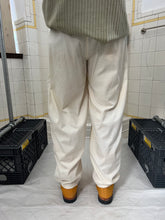 Load image into Gallery viewer, 1980s Marithe Francois Girbaud Massive White Pleated Paneled Baggy Trousers - Size L
