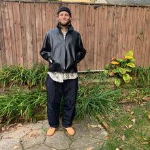 Load image into Gallery viewer, aw1991 Yohji Yamamoto 6.1 The Men Ready For Duty Pinup Leather Jacket - Size M