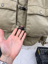 Load image into Gallery viewer, 1980s Marithe Francois Girbaud x Complements Washed Khaki Cargo Jacket with Metal Clasp Closures - Size M