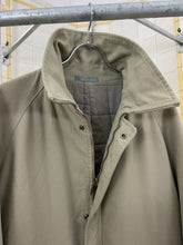 Load image into Gallery viewer, Late 1990s Mandarina Duck Egg Cell Padded High Neck Trench - Size L