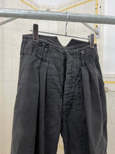 Load image into Gallery viewer, 1980s Katharine Hamnett Moleskin High Waisted Pleated Trousers - Size S