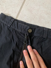 Load image into Gallery viewer, 2000s Griffin Military Moto Pants with Side Knee Zippers - Size S