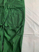 Load image into Gallery viewer, ss2007 Issey Miyake True Green Textured Nylon Tactical Pants - Size L