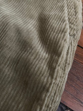 Load image into Gallery viewer, 1998 General Research Thick Khaki Corduroy Parasite Pants with Orange Knee Pads - Size M