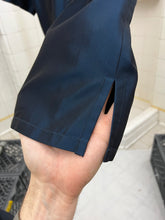 Load image into Gallery viewer, 1990s Armani Blue Acetate Camp Collar Shirt - Size L
