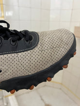 Load image into Gallery viewer, 2000s Oakley ‘Teeth’ Lace Up Sneakers in Grey and Orange - Size 10.5 US