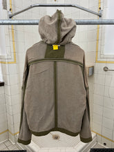Load image into Gallery viewer, 2000s Mandarina Duck Reversible Linen/Towel Hoodie with Neck Cutout- Size M