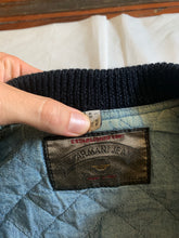 Load image into Gallery viewer, 1990s Armani Heavy Cotton Cropped Bomber Jacket - Size XL