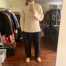 Load image into Gallery viewer, aw1999 Yohji Yamamoto Cream Wool Sweater - Size M