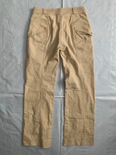 Load image into Gallery viewer, 2000s Armani Beige Gimmick Cargo Pocket Work Pants - Size S