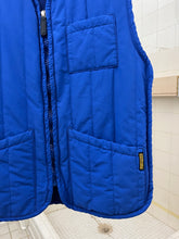 Load image into Gallery viewer, 1990s Armani Blue Quilted Vest - Size L
