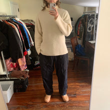 Load image into Gallery viewer, aw1999 Yohji Yamamoto Cream Wool Sweater - Size M