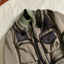Load image into Gallery viewer, aw1996 Issey Miyake Grey Cargo Bomber Jacket - Size M