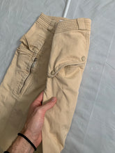 Load image into Gallery viewer, 2000s Armani Beige Gimmick Cargo Pocket Work Pants - Size S