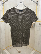 Load image into Gallery viewer, 1990s Ryuichiro Shimazaki Slim Mesh Tee - Size XS