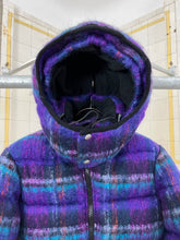 Load image into Gallery viewer, 2014 Junya Watanabe Mohair Puffer Jacket with Removable Hood - Size S