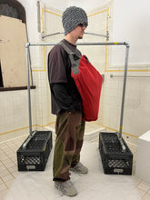 Load image into Gallery viewer, Late 1990s Mandarina Duck Oversize Red 'Basis' Duffle Bag - Size OS
