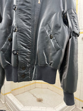 Load image into Gallery viewer, 1990s Armani Metallic N2B Flight Jacket - Size S
