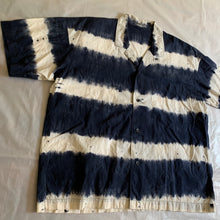 Load image into Gallery viewer, 1980s Issey Miyake Dyed Striped Shirt - Size XL