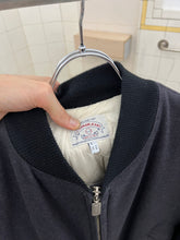 Load image into Gallery viewer, aw1993 Armani Padded Bomber with Arm Cinch and Back Graphic Detailing - Size XL