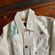 Load image into Gallery viewer, 2000s Issey Miyake x Lee Jean x Naoki Takizawa Illustrated Denim Jacket - Size S