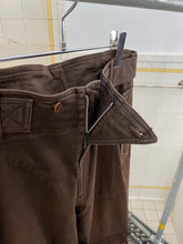 Load image into Gallery viewer, 2000s Katharine Hamnett Mud Brown Military Trousers with Shin Cargo Pockets - Size L