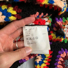 Load image into Gallery viewer, 2009 CDG Hand Knitted Floral Sweater - Size S