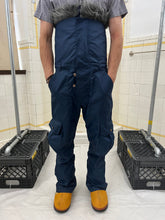 Load image into Gallery viewer, 1990s Dexter Wong Nylon Cargo Waders with Faux Fur Trim - Size L