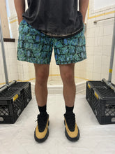 Load image into Gallery viewer, 1990s Katharine Hamnett Blue Hawaiian Print Shorts - Size M