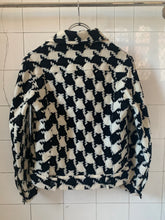 Load image into Gallery viewer, 2000s Yohji Yamamoto Wool Houndstooth Trucker Jacket - Size S