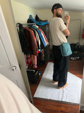 Load image into Gallery viewer, aw2000 Issey Miyake Teal Convertible Tactical Travel Bag - Size OS