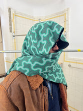 Load image into Gallery viewer, 1980s Yohji Yamamoto Green Amoeba Woven Scarf - Size OS