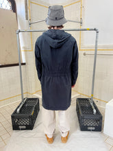 Load image into Gallery viewer, 2000s Mandarina Duck Hooded Long Coat with Neck Cutout - Size M