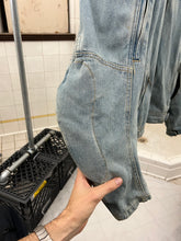 Load image into Gallery viewer, Vintage Padded Denim Moto Jacket - Size XL