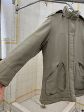 Load image into Gallery viewer, Late 1990s Mandarina Duck Beige Egg Cell Padded Jacket with Removable Hood - Size S