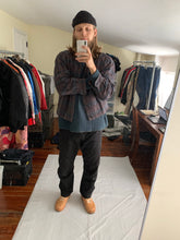 Load image into Gallery viewer, 1980s CDGH Earth Tone Plaid Work Blouson - Size L