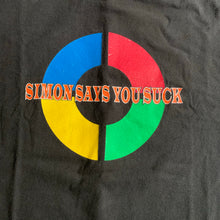 Load image into Gallery viewer, aw2011 CDGH+ Decadence Reconstructed Vintage Simon Says You Suck Extended Tee - Size XL