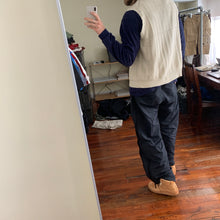 Load image into Gallery viewer, ss1996 Yohji Yamamoto Ivory Knitted Vest - Size M