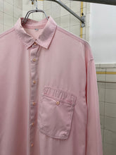 Load image into Gallery viewer, 1980s Marithe Francois Girbaud x Closed Dusty Pink Shirt with Unique Pocket Design - Size L