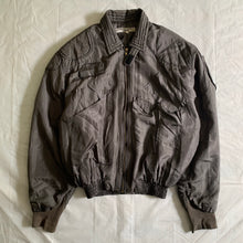 Load image into Gallery viewer, 1983 Katharine Hamnett Padded Silk Cargo Bomber - Size L